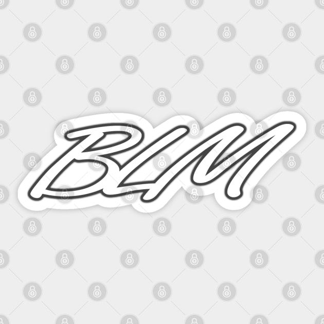 BLM Sticker by SanTees